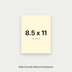 Natural Smooth Cardstock – 80# Cover Weight for Printing & Crafts 8.5x11 Smooth ThunderBolt Paper 8.5x11