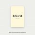 Natural Smooth Cardstock – 80# Cover Weight for Printing & Crafts 8.5x14 Smooth ThunderBolt Paper 8.5x14