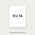 White Smooth Cardstock – 80# Cover Weight for Printing, Menus & Crafts 11x14 Smooth ThunderBolt Paper 11x14