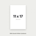 White Smooth Cardstock – 80# Cover Weight for Printing, Menus & Crafts 11x17 Smooth ThunderBolt Paper 11x17