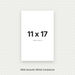 White Smooth Cardstock – 80# Cover Weight for Printing, Menus & Crafts 11x17 Smooth ThunderBolt Paper 11x17