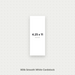 White Smooth Cardstock – 80# Cover Weight for Printing, Menus & Crafts 4.25x11 Smooth ThunderBolt Paper 4.25x11