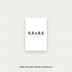 White Smooth Cardstock – 80# Cover Weight for Printing, Menus & Crafts 5.5x8.5 Smooth ThunderBolt Paper 5.5x8.5