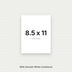 White Smooth Cardstock – 80# Cover Weight for Printing, Menus & Crafts 8.5x11 Smooth ThunderBolt Paper 8.5x11