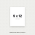 White Smooth Cardstock – 80# Cover Weight for Printing, Menus & Crafts 9x12 Smooth ThunderBolt Paper 9x12