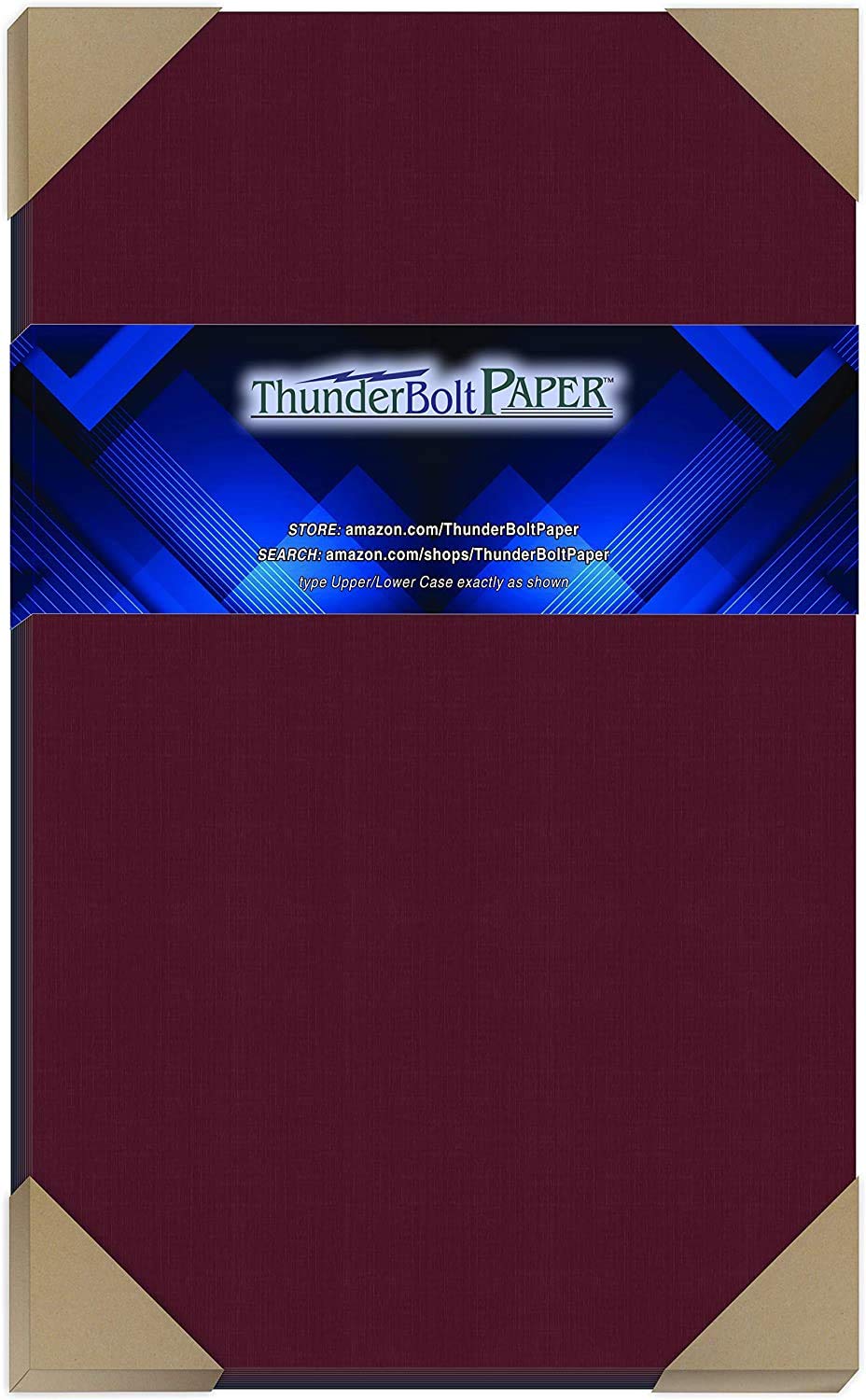 Burgundy Linen 80# (card weight)