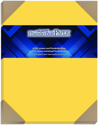 Golden Yellow Paper – 65# Cover Weight for Printing, Crafts, and DIY Projects 9x12 50 sheets basic blank bond bright brightly brights bulk card cardstock color colored colorful colors computer construction copie copy copying copypaper ct duty flyer hard heavy heavyweight high quality inkjet laser multipurpose neon notebook office paper papers papier plain premium printable printer printerpaper printing products reams recycled reem size solar stock tabloid thick thin typing word Bright ThunderBolt Paper