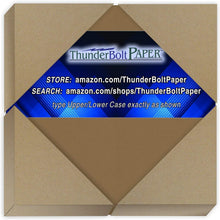 Load image into Gallery viewer, darker brown bag fiber 80# (card weight)