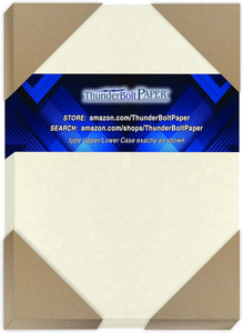 White Parchment 65# (card  weight)