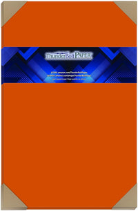 Dark Orange Paper – 65# Cover/Cardstock for Printing, Crafts, and DIY Projects