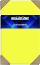 Bright NEON yellow 65# (light card weight)