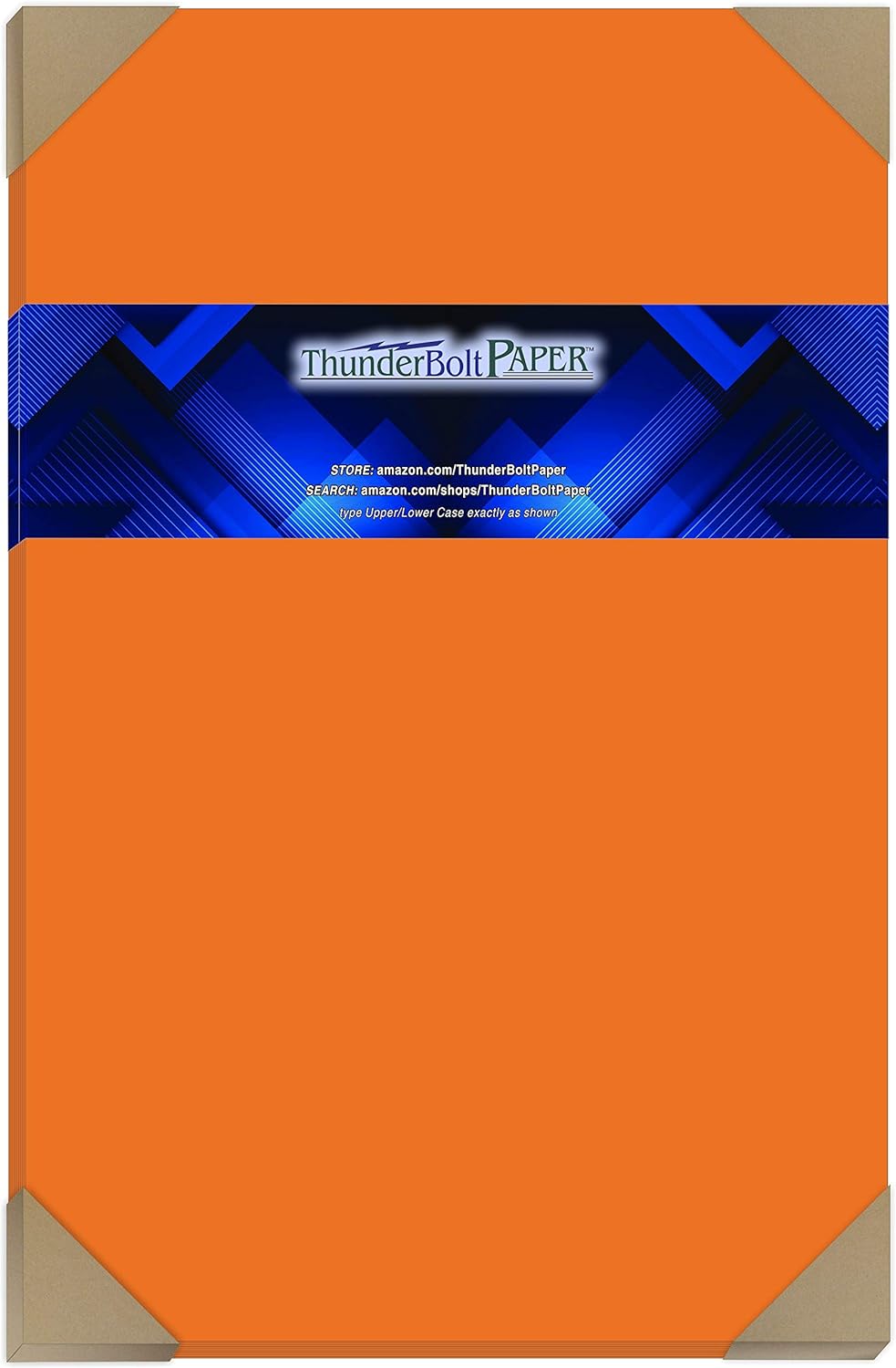 Orange Paper – 65# Cover/Cardstock for Printing, Crafts, and DIY Projects 12x18 100 sheets basic blank bond bright brightly brights bulk card cardstock color colored colorful colors computer construction copie copy copying copypaper ct duty flyer hard heavy heavyweight high quality inkjet laser multipurpose neon notebook office paper papers papier plain premium printable printer printerpaper printing products reams recycled reem size solar stock tabloid thick thin typing word Bright ThunderBolt Paper