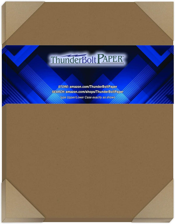 Brown Kraft Bag Cardstock – Fiber 80# Cover Weight for Natural, Rustic Printing & Crafts 80# 80lb art bag book caligraphy cardstock color cover craft darker. brown double doubled fiber fine invitation kraft making natural nice old printing recycled rough scrapbook sided specialty speckled squares style texture textured traditional vintage water watercolor Fiber ThunderBolt Paper