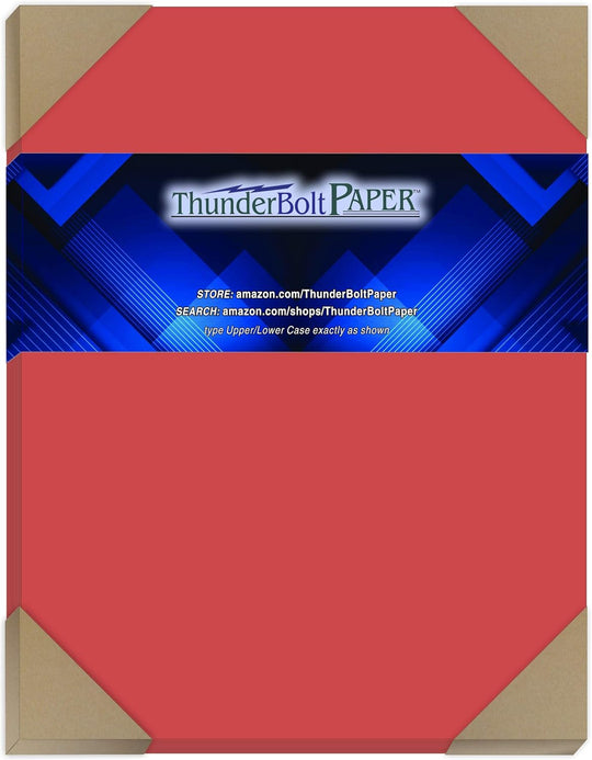 Apple Red Paper – 65# Cover Weight for Printing, Crafts, and DIY Projects 9x12 50 sheets basic blank bond bright brightly brights bulk card cardstock color colored colorful colors computer construction copie copy copying copypaper ct duty flyer hard heavy heavyweight high quality inkjet laser multipurpose neon notebook office paper papers papier plain premium printable printer printerpaper printing products reams recycled reem size solar stock tabloid thick thin typing word Bright ThunderBolt Paper