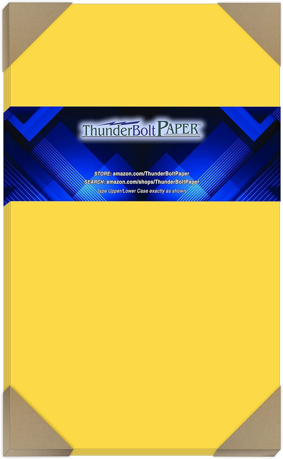 Bright golden yellow 65# (light card weight)