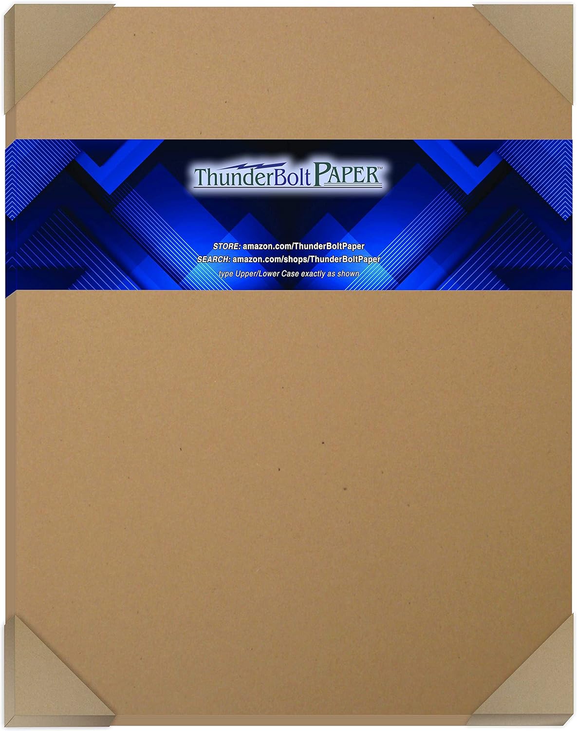 brown kraft fiber 80# (card weight)