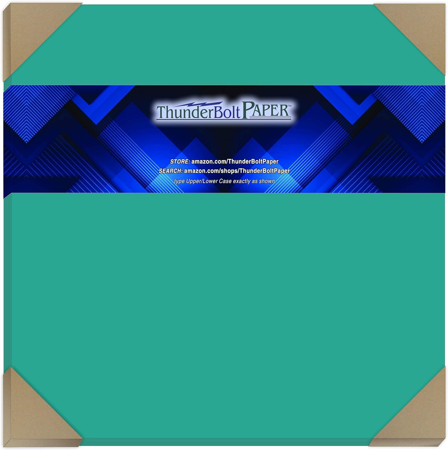 Bright Teal 65# (light card weight)