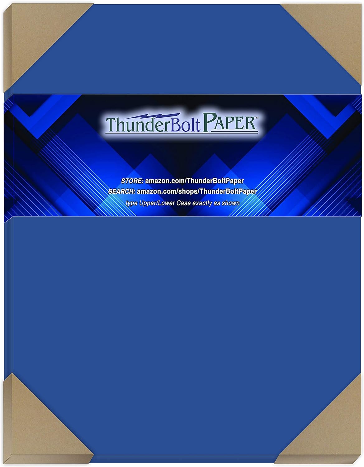 Royal Blue Paper – 65# Cover Weight for Printing, Crafts, and DIY Projects