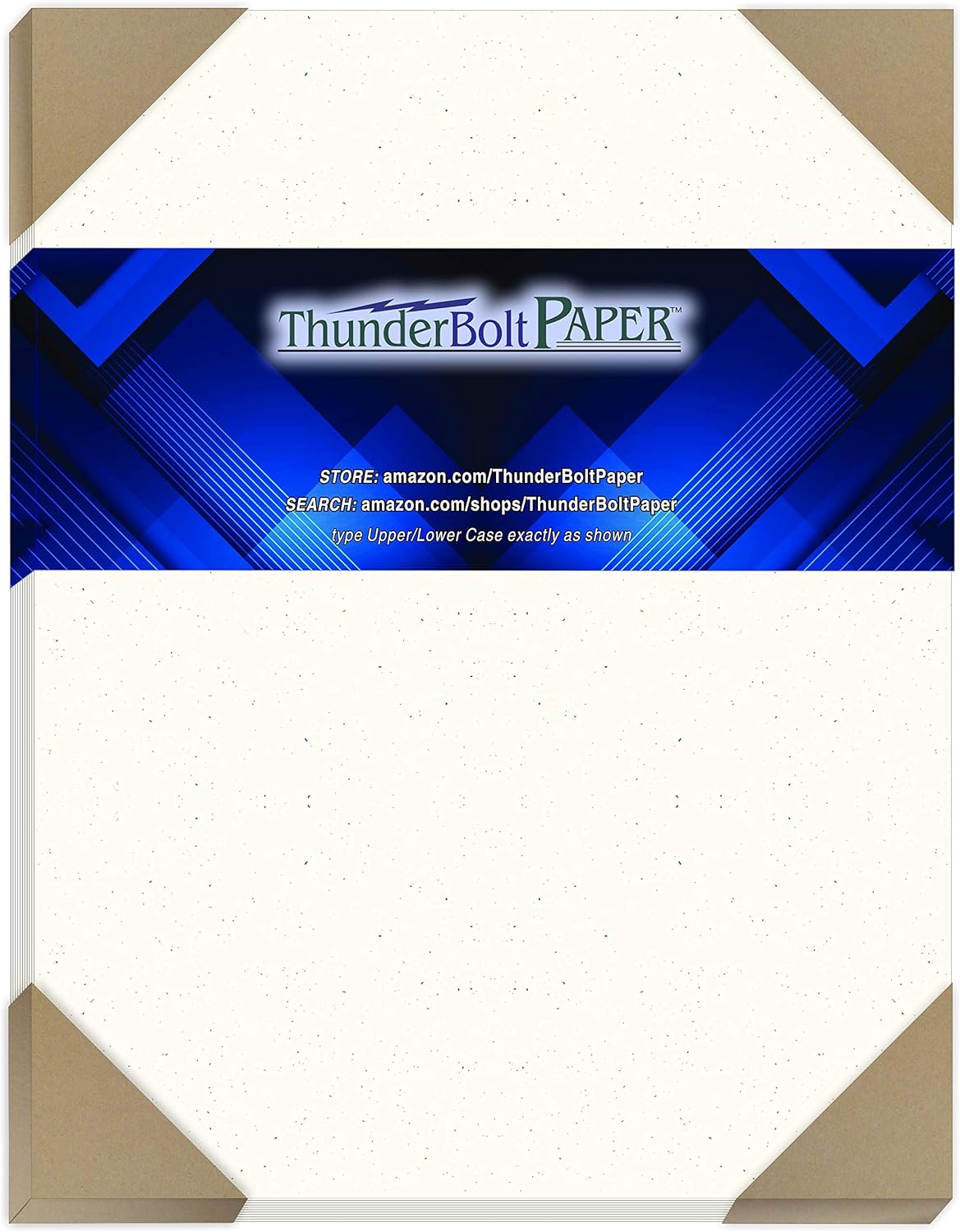 Confetti White Paper – 65# Cover/Cardstock for Printing, Crafts, and DIY Projects