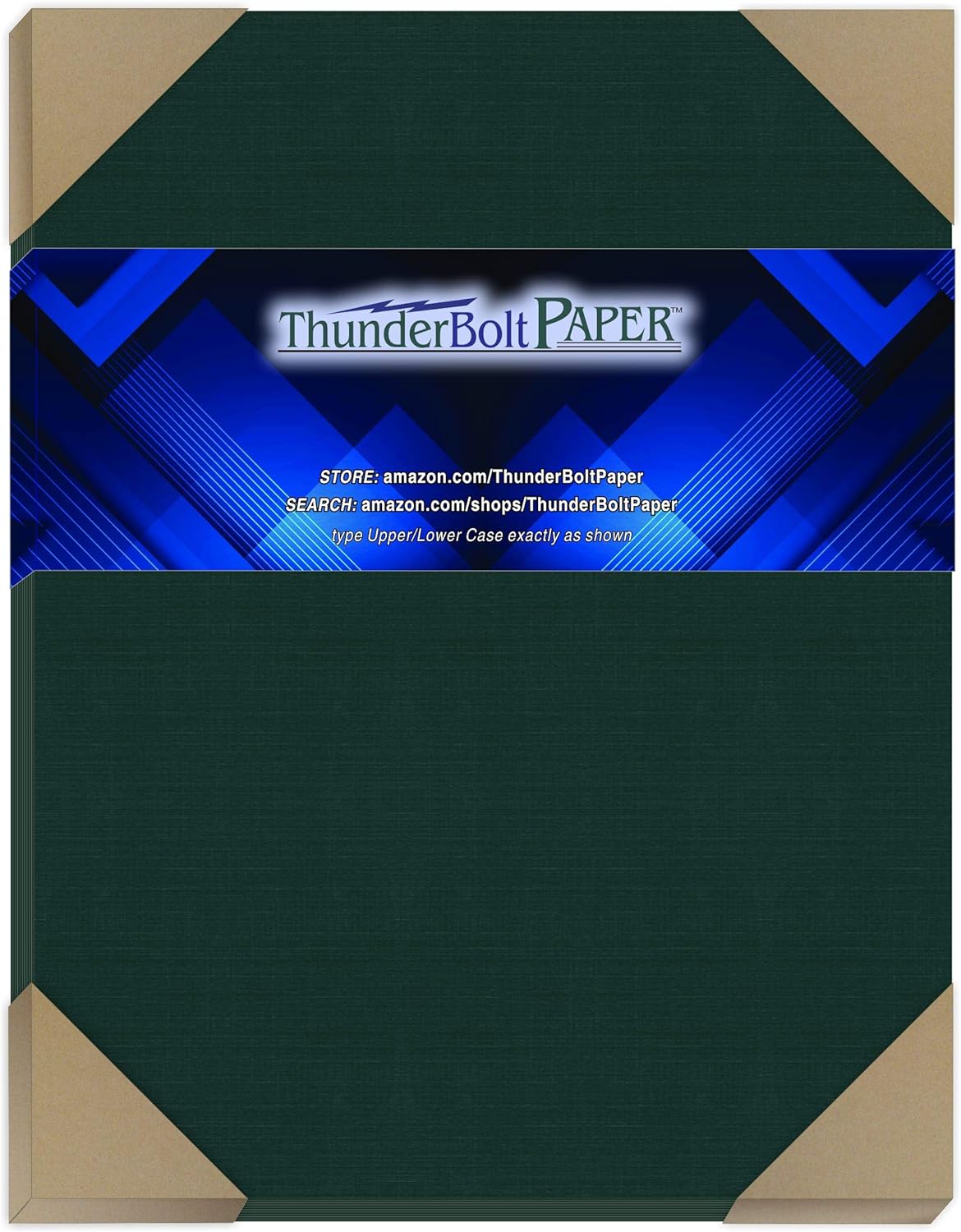 Green Linen Cardstock – 80# Cover Weight for Elegant Printing and Crafting