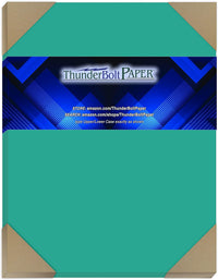 Teal Paper – 65# Cover/Cardstock for Printing, Crafts, and DIY Projects 9x12 50 sheets basic blank bond bright brightly brights bulk card cardstock color colored colorful colors computer construction copie copy copying copypaper ct duty flyer hard heavy heavyweight high quality inkjet laser multipurpose neon notebook office paper papers papier plain premium printable printer printerpaper printing products reams recycled reem size solar stock tabloid thick thin typing word Bright ThunderBolt Paper