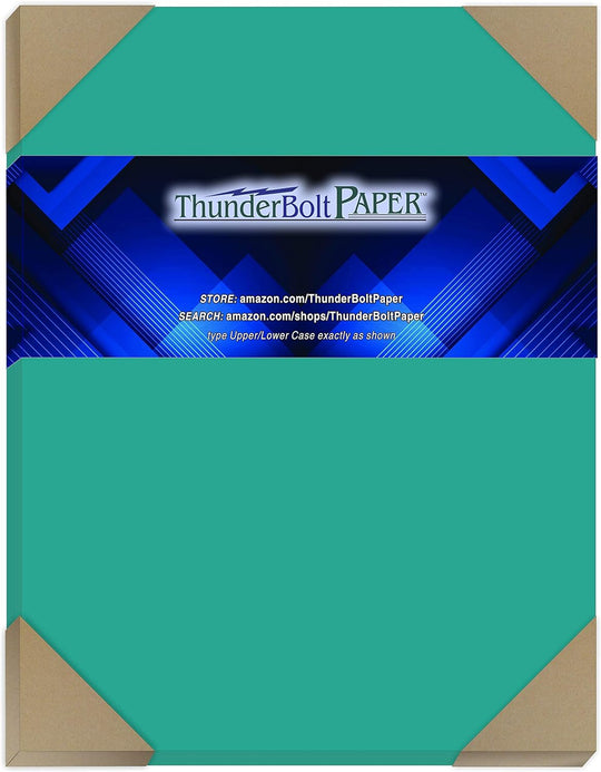 Teal Paper – 65# Cover/Cardstock for Printing, Crafts, and DIY Projects 9x12 50 sheets basic blank bond bright brightly brights bulk card cardstock color colored colorful colors computer construction copie copy copying copypaper ct duty flyer hard heavy heavyweight high quality inkjet laser multipurpose neon notebook office paper papers papier plain premium printable printer printerpaper printing products reams recycled reem size solar stock tabloid thick thin typing word Bright ThunderBolt Paper