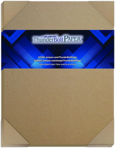 60 point brown chipboard (.060 inch thick)