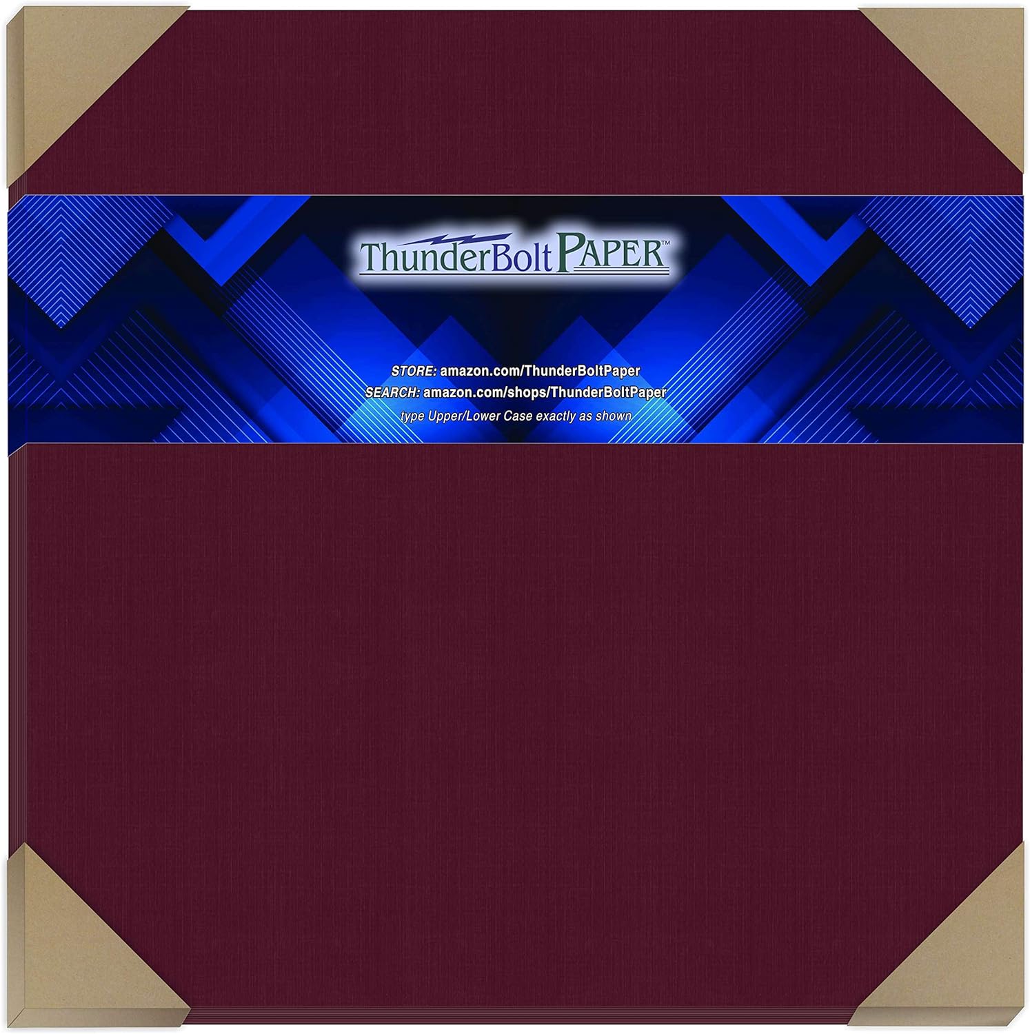 Burgundy Linen 80# (card weight)